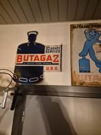 Vintage Butagaz Emaille Bord, Ophalen of Verzenden