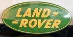 Land Rover emaille reclamebord dealer bol zwaar, Verzamelen, Ophalen of Verzenden