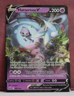 Hatterene V 065-159 Crown Zenith Pokémon Kaart, Hobby en Vrije tijd, Verzamelkaartspellen | Pokémon, Verzenden, Nieuw, Losse kaart