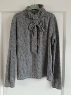 Susskind tricot top met strik maat 3XL (44/46), Zwart, Maat 46/48 (XL) of groter, Ophalen of Verzenden, Zo goed als nieuw