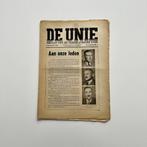 Krant De Unie, nr. 1 uit 1941, Ophalen of Verzenden, Overige soorten, Nederland, Boek of Tijdschrift