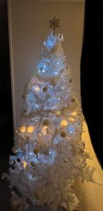Witte kunst Kerstboom 180cm, Ophalen of Verzenden, Nieuw