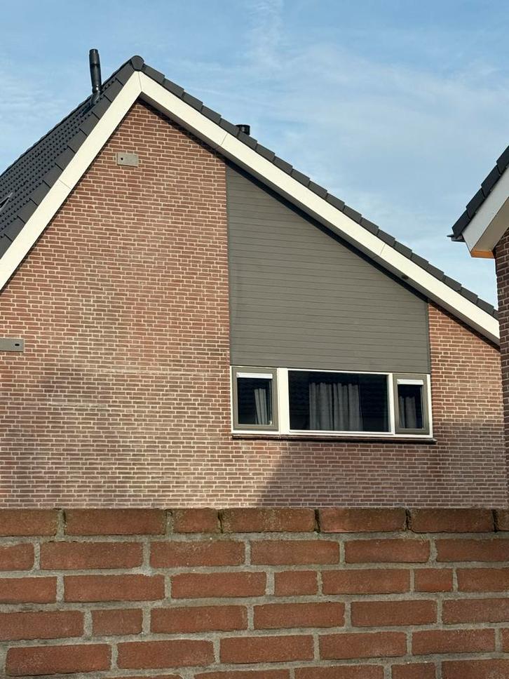 Kunststof rabatdelen (7,5m2 +/- ) platina grijs/geveldelen, Doe-het-zelf en Verbouw, Platen en Panelen, Nieuw, Overige materialen