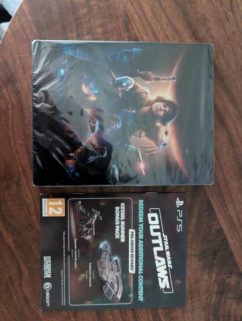 PS5 Star Wars Outlaws Steelbook - Nieuw in Verpakking, Spelcomputers en Games, Games | Sony PlayStation 5, Nieuw, Ophalen of Verzenden