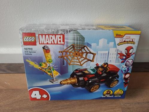 4+ LEGO 10792 MARVEL Spidey Drilboorvoertuig, Kinderen en Baby's, Speelgoed | Duplo en Lego, Nieuw, Lego, Complete set, Ophalen of Verzenden