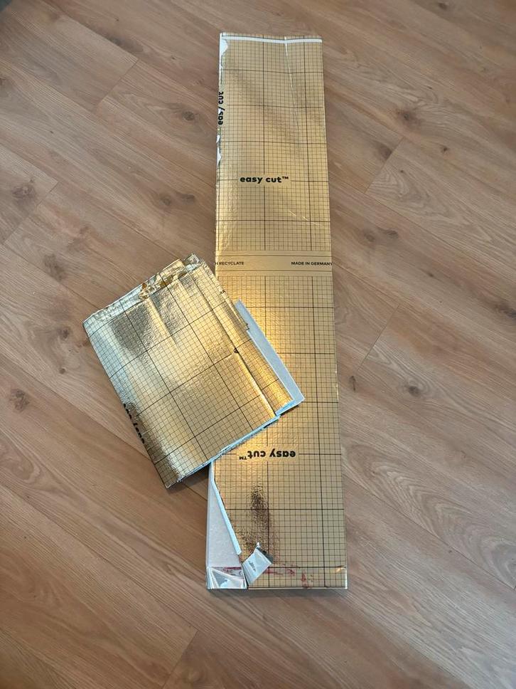 Easy cut ondervloer 18db - Gratis af te halen!, Doe-het-zelf en Verbouw, Isolatie en Afdichting, Gebruikt, Vloerisolatie, Overige materialen