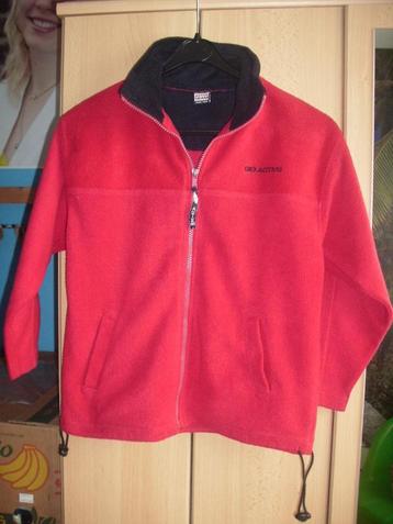 Fleece vest rood beschikbaar voor biedingen
