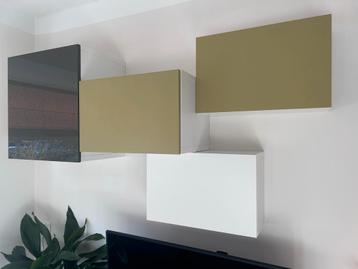 IKEA Besta kastjes (4 stuks) met ophangsysteem - afbeelding 8