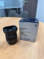Panasonic Leica DG Macro-Elmarit 45 mm f/2.8 ASPH. MEGA, Ophalen of Verzenden, Gebruikt, Macrolens