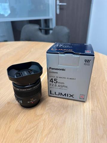 Panasonic Leica DG Macro-Elmarit 45 mm f/2.8 ASPH. MEGA beschikbaar voor biedingen