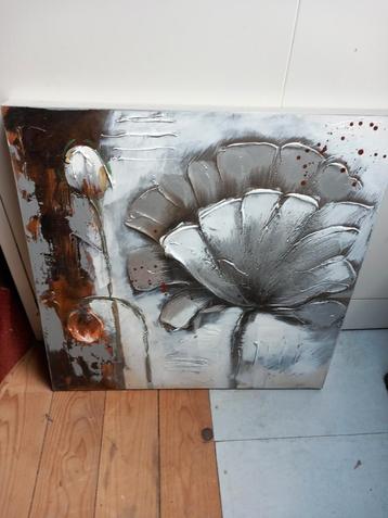 Schilderij bloem  beschikbaar voor biedingen