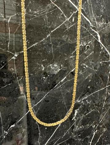 Prachtige 14k gouden koningsketting | 80 cm beschikbaar voor biedingen