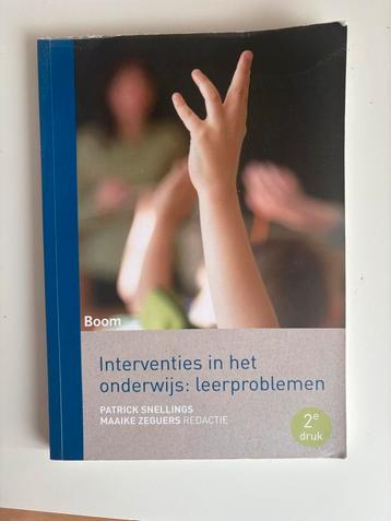 Interventies in het onderwijs: leerproblemen beschikbaar voor biedingen