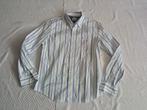 Gestreept overhemd van Tommy Hilfiger L, Kleding | Heren, Verzenden, Wit, Tommy Hilfiger, Zo goed als nieuw