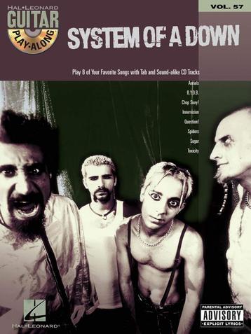 System of a down guitare +cd: Guitar Play-Along Volume 57 beschikbaar voor biedingen