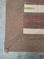 Vintage style patchwork kelim tapijt stripes 226x250cm, 200 cm of meer, 200 cm of meer, Perzisch vintage oosters HYPE, Gebruikt