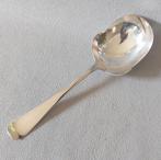 Nederlands zilveren aardappellepel Haags Lofje, Antiek en Kunst, Antiek | Bestek, Ophalen of Verzenden