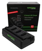 Premium 4-fold Charger Canon EOS 5D 60D 60Da 6D EOS Mark III, Audio, Tv en Foto, Fotografie | Accu's en Batterijen, Verzenden