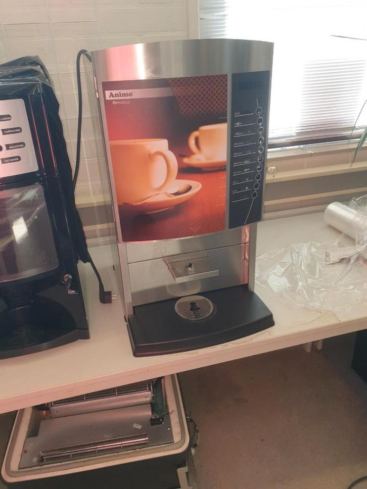 Animo OptiVend  3 TS, Witgoed en Apparatuur, Koffiezetapparaten, Gebruikt, Overige typen, Koffiemachine, 10 kopjes of meer, Ophalen