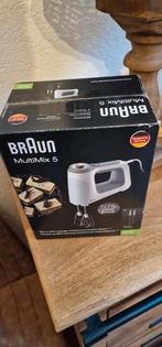 Braun keukenmixer HM5100WH  nieuw in doos 750W, Ophalen of Verzenden, Nieuw