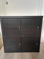 Kallax kast met 4 deurtjes, Ophalen, Zo goed als nieuw, Minder dan 150 cm, Minder dan 100 cm