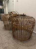 2 Riviera Maison San Carlos Hanglampen L, Ophalen, Bruin, Rond, Zo goed als nieuw