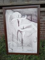 Calla Lelie Schilderij met Houten Lijst, Ophalen