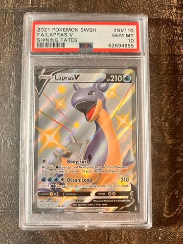 Lapras V #SV110 | PSA 10