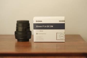 Sigma 30mm F/1.4 DC DN Contemporary Fujifilm X beschikbaar voor biedingen