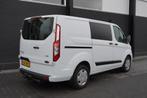 Ford Transit Custom 2.0 TDCI Automaat EURO 6 - Airco - Cruis, Stof, Gebruikt, 4 cilinders, Wit