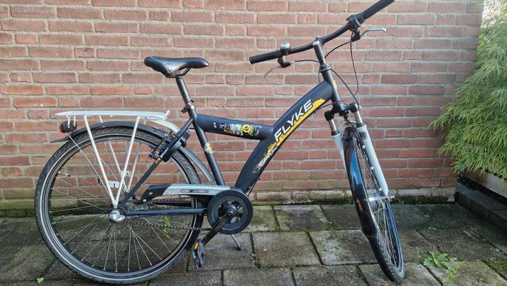 Flyke jongensfiets 26 inch, Fietsen en Brommers, Fietsen | Jongens, Gebruikt, 26 inch of meer, Versnellingen, Ophalen of Verzenden