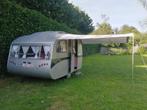 Vintage caravan 1949, Dwarsbed, Particulier, Standaardzit, 4 tot 5 meter
