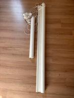 Verduisterende Rolgordijnen, Ophalen, Zo goed als nieuw, Wit, 150 tot 200 cm