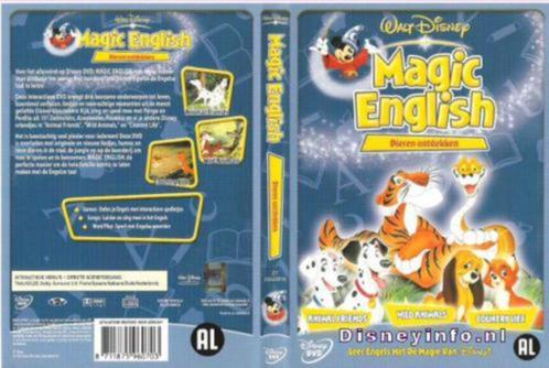 Disney Magic English - Dieren Ontdekken DVD, Cd's en Dvd's, Dvd's | Tekenfilms en Animatie, Zo goed als nieuw, Europees, Tekenfilm