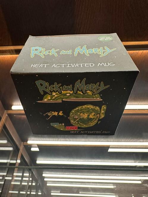 Rick and Morty heat activated mok (Nieuw), Verzamelen, Biermerken, Nieuw, Glas of Glazen, Overige merken, Ophalen of Verzenden