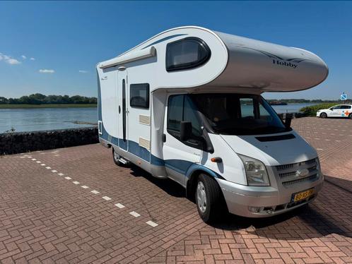 Hobby siesta camper ford 555 ak fs 2007, Caravans en Kamperen, Campers, Particulier, tot en met 4, Integraal, Hobby, Diesel, 5 tot 6 meter