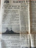 Prince of Wales de grond in geboord 1941, Ophalen of Verzenden, Nederland, Boek of Tijdschrift