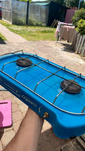 Campingaz lagon 2 pits kookplaat beschikbaar voor biedingen