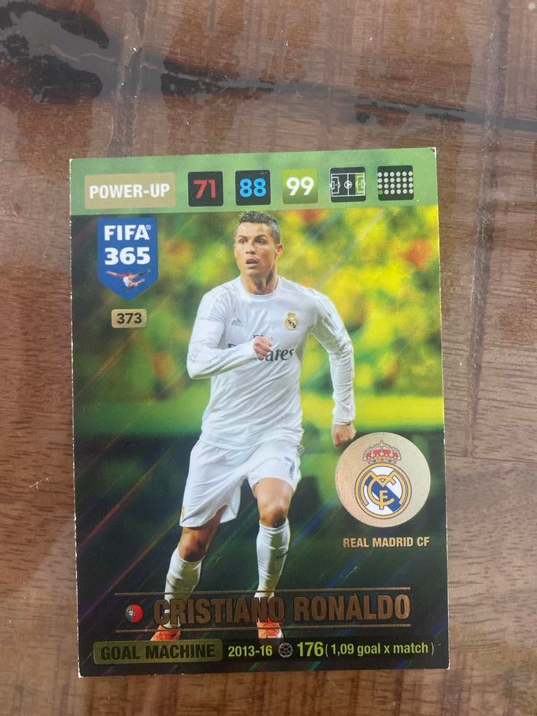 Cristiano Ronaldo Real Madrid Spelerskaart, Ophalen of Verzenden, Gebruikt, Buitenlandse clubs, Spelerskaart