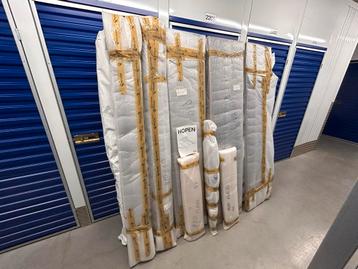 Ikea Hopen tweepersoons bedframe + matrassen - afbeelding 4