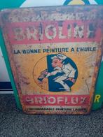 Reclamebord Brioline, Verzamelen, Merken en Reclamevoorwerpen, Ophalen of Verzenden, Zo goed als nieuw, Reclamebord