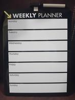 Wekelijkse Planner magneetbord, Ophalen of Verzenden, Gebruikt, Magneetbord