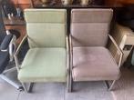 Goossens eetkamerstoelen per drie of per stuk, Huis en Inrichting, Ophalen, Gebruikt, Drie, Bruin