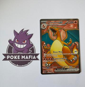 Charizard EX 183/165 Scarlet & Violet 151 beschikbaar voor biedingen
