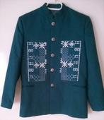 Zeegroen Bruidsjonker Kostuum 10-12 jaar - Uniek!, Verzenden, Zo goed als nieuw, One size