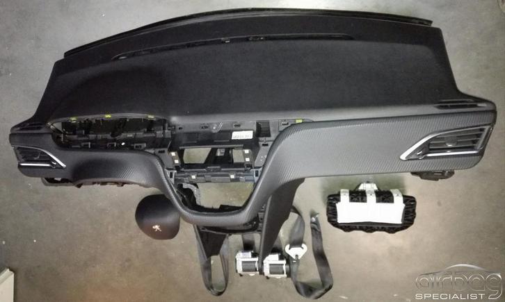PEUGEOT 2008 2012-2019 airbag set dashboard gordelspanner se, Auto-onderdelen, Dashboard en Schakelaars, Peugeot, Gebruikt, Ophalen of Verzenden