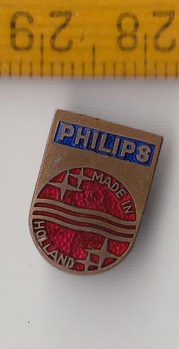 Philips Radio Logo embleem schildje rood blauw Holland beschikbaar voor biedingen