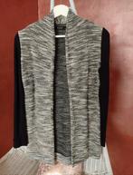 Vila - Zwart Gemêleerd vest - mt xs, Verzenden, Zwart, Vila, Maat 34 (XS) of kleiner