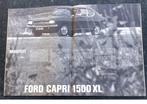 Ford Capri 1 ( 1500 - 1700 - 2600 ) testen in Autovisie e.a., Gelezen, Ford, Ophalen of Verzenden, Autovisie