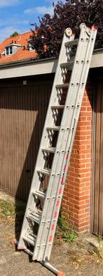 Altrex ladder 3x10 lichtgewicht, Doe-het-zelf en Verbouw, Ladders en Trappen, Ophalen, Gebruikt, Ladder, Opvouwbaar of Inschuifbaar